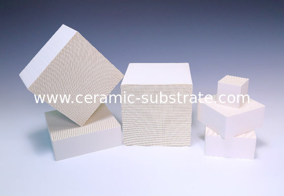 Catalyst Honeycomb Ceramic Substrate White For Industrial VOC